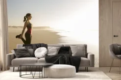 Fototapeta: Ćwiczenia na plaży