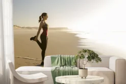 Fototapeta: Ćwiczenia na plaży