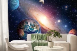 Fototapeta: Widok kosmosu w 3d