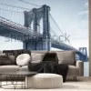 Fototapeta: Widok na most brookliński w nowym jorku
