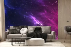 Fototapeta: Widok na przestrzeń kosmiczną z mgławicą