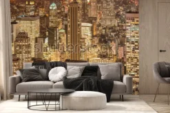 Fototapeta: Widok nowego jorku nocą