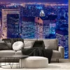 Fototapeta: Wieżowce nowego jorku nocą