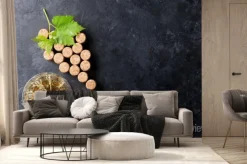 Fototapeta: Wina korki kształcie winogron i winorośli