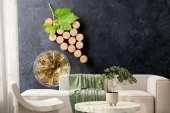 Fototapeta: Wina korki kształcie winogron i winorośli