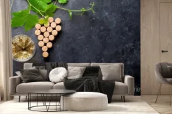 Fototapeta: Wina korki kształcie winogron i winorośli