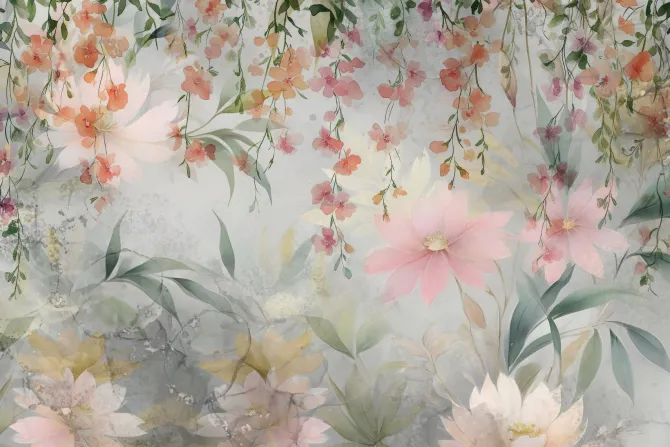 Fototapeta: Wiosenne kwiaty