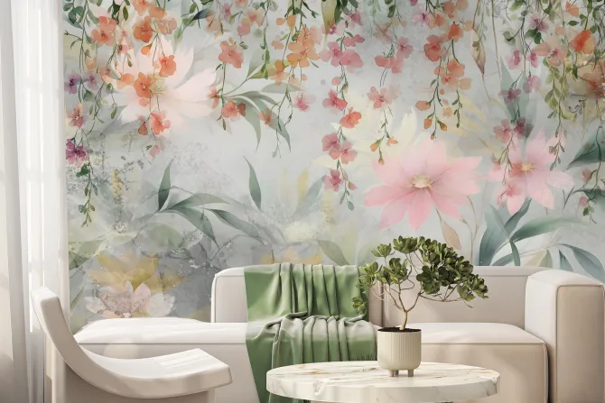 Fototapeta: Wiosenne kwiaty