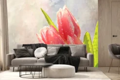 Fototapeta: Wiosenne tulipany