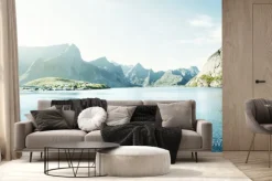 Fototapeta: Wiosny pomalowane - reine, lofoty, norwegia