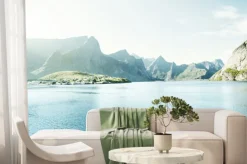 Fototapeta: Wiosny pomalowane - reine, lofoty, norwegia