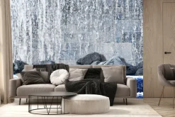 Fototapeta: Wodospad i kamienie