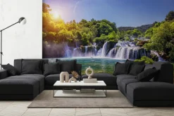 Fototapeta: Wodospad skradinski buk krajobraz