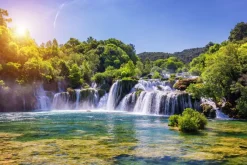 Fototapeta: Wodospad skradinski buk krajobraz