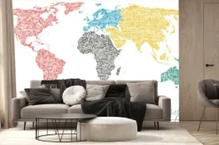 Fototapeta: Words map