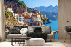 Fototapeta: Wybrzeże amalfi włoski krajobraz