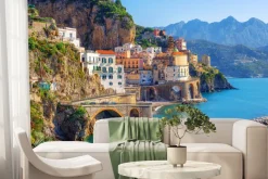 Fototapeta: Wybrzeże amalfi włoski krajobraz