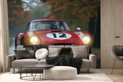 Fototapeta: Wyścig zabytkowych samochodów na ulicy