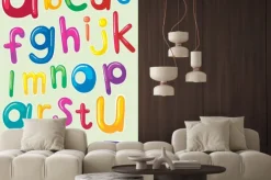 Fototapeta: Wzór czcionki z alfabet angielski