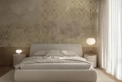 Fototapeta: Wzór geometryczny na betonie