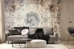 Fototapeta: Wzór tekstury dywanu w stylu vintage