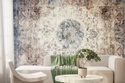 Fototapeta: Wzór tekstury dywanu w stylu vintage