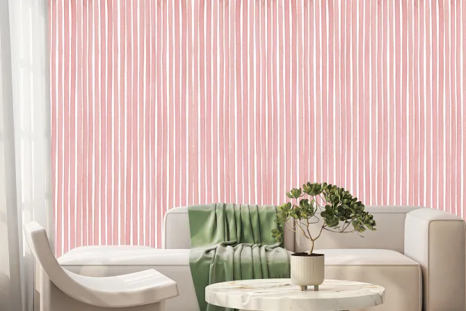 Fototapeta: Wzór w paski do pokoju dziecięcego