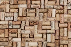 Fototapeta: Wzór z korkami od wina