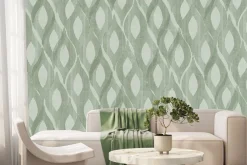 Fototapeta: Wzór z łukowymi liniam