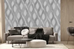 Fototapeta: Wzór z łukowymi liniam