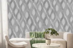 Fototapeta: Wzór z łukowymi liniam