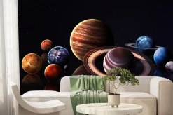 Fototapeta: Wzrost jakości pojedyncze planety układu słonecznego. elementy