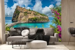 Fototapeta: Zamek aragoński we włoszech