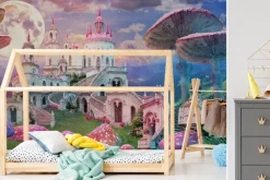 Fototapeta: Zamek księżniczki w bajkowej krainie