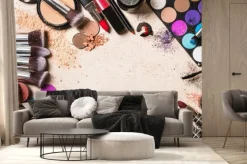 Fototapeta: Zestaw kosmetyków do makijażu