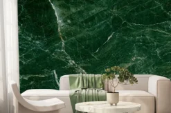 Fototapeta: Zielona marmurowa faktura kamienia