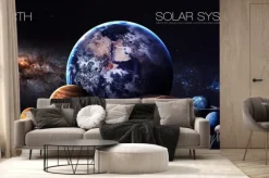 Fototapeta: Ziemia - rozdzielczości 5k infografika przedstawia jeden z planety