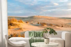 Fototapeta: Zmierzch nad majestatycznymi diunami przy dżokeja grani stanu