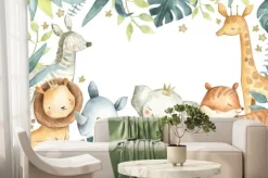 Fototapeta: Zwierzęta safari dla dzieci