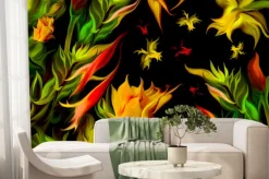 Fototapeta: Zwiewne kwiaty