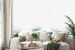 Naklejka: 神奈川沖浪裏　水彩ロングバージョン