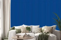 Naklejka: Синий фон с полосами.