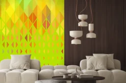 Naklejka: Abstract background geometryczne