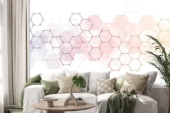 Naklejka: Abstract background of science and innovation technology. technical