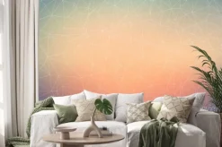 Naklejka: Abstract polygonal vector background