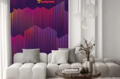 Naklejka: Abstrakcjonistyczna kolorowa muzyczna ilustracja. eps10 ilustracji