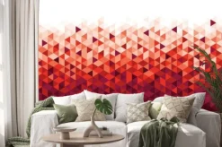 Naklejka: Abstrakcyjna transparentu geometryczne