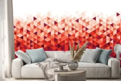 Naklejka: Abstrakcyjna transparentu geometryczne