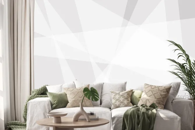 Naklejka: Abstrakcyjne geometryczne tło