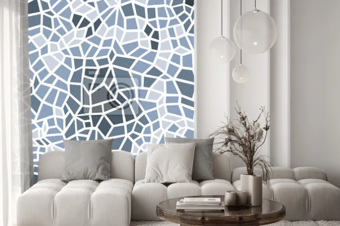 Naklejka: Abstrakcyjny wzór bez szwu